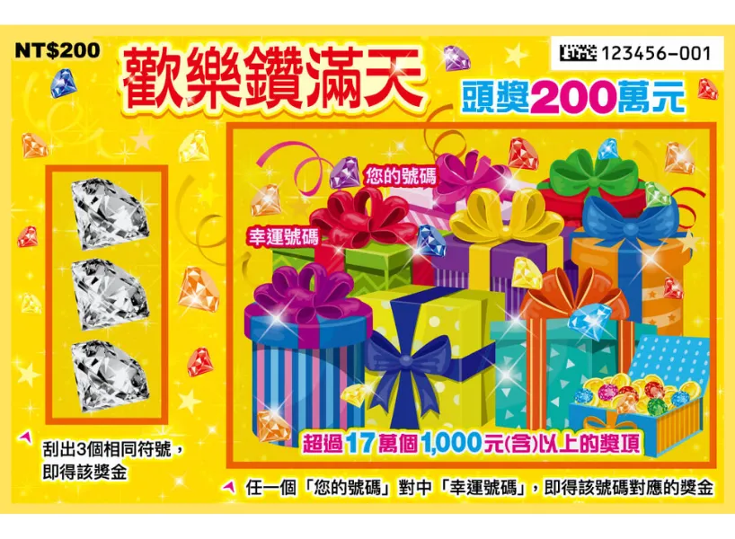 2025刮刮樂攻略》刮刮樂中獎率排行？哪一張100％中獎？