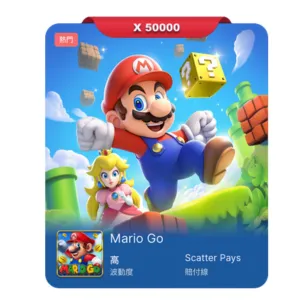 富遊娛樂城 超級瑪利歐 Mario Go 老虎機|TAG電子